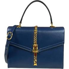 Gucci Vintage Sylvie Handväskor Från Magasin - Navy