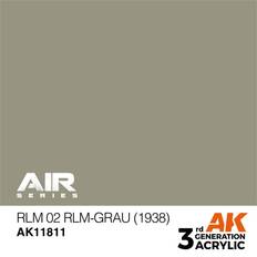 AK Interactive 3rd Gen Acrylic 17ml RLM 02 RLM-Grau