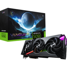 Grafikkort på tilbud MSI GeForce RTX 5090 Vanguard SOC 32GB DLSS
