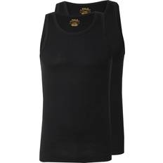 Polo Ralph Lauren Sort Toppe Polo Ralph Lauren Classic Tank Top 2-Pack - Black