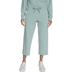 Calvin Klein Women Pants & Shorts Calvin Klein Cropped Drawstring-Waist Pants - Blue Surf