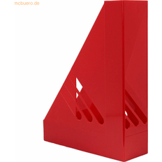 Röda Tidsskriftsamlare M & M 12 x Stehsammler Vario C4 Basic-Rot