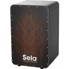 Sela SE 049 CaSela Pro Black Brown Dragon Wood-Cajon