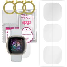apgo 3 Protectores De Pantalla De Hidrogel Para Fitbit Sense 2