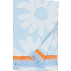 Orange Badehåndklæder Marimekko Håndklæde 45x92 cm Orange-Off Badehåndklæde Hvid, Rød, Orange, Blå