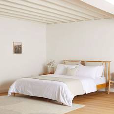 Textiles 200 Thread Count Classic Cotton Duvet Cover White