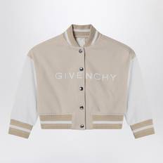 Givenchy Kids Cotton-Blend Bomber Jacket - White