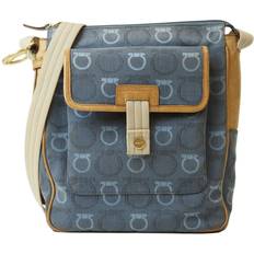 Vintage Shoulder Bag - Blue