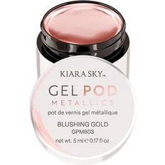 Gold Gel Polishes Kiara Sky Metallic Gel Pod - Blushing Gold
