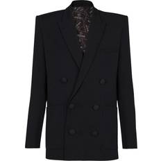 Balmain Kavajer Balmain Jacka Grain de Poudre Blazer -