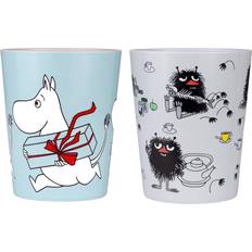 Moomin Picnic Tumblermugs 20 cl 2-pack Blue-grey