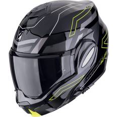 Scorpion Exo-tech Evo Conquer Helmet - Black/Yellow Adult