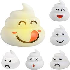 Tomshine Cute Poop LED Touch 3 Pack Night Light
