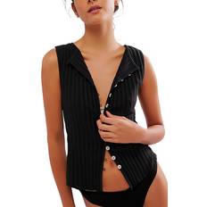 Free People Tilly Vest - Black