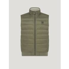 Belstaff Men Vests Belstaff Men's Circuit Gilet Surplus - Green