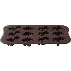 Lakeland 12 Dinosaur Shapes Silicone Chocolate Mould