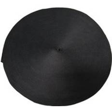 Bungee Cords & Ratchet Straps Securefix Direct 100M Coil of Black 50MM x 6000KG Polyester Lashing Webbing