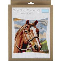 Needlework Kits Trimits Horse Cross Stitch Cushion Kit 40cm x 40cm