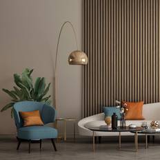 Sheet Materials Liberty Light Walnut Elevation Acoustic Wall Panelling 600x2400mm