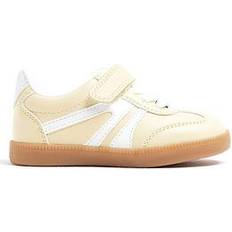 Yellow Trainers Children's Shoes River Island Mini Girls Suedette Trainers - Yellow