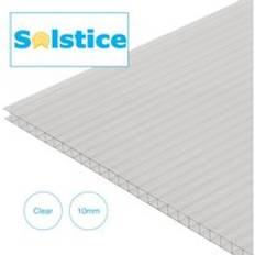 Polycarbonate Sheets Solstice Twinwall Polycarbonate Sheet Clear 1000mm x 1200mm x 10mm