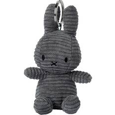 Bon Ton Toys Miffy ECO Corduroy Nøglering - Grey