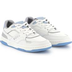 Barnskor BOSS Kids' Trainers In Leather And Canvas - Hud