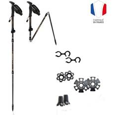 Gåstavar GUIDETTI Flashlock Carbone MK2 Trekkingstavar Ambre 42 135 cm