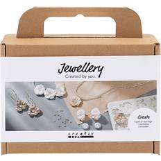 Creativ Company Mini Diy Kit Smykker Øreringe Beige