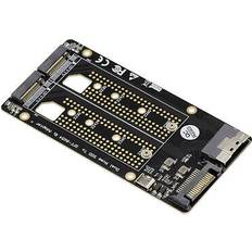 KALEA-INFORMATIQUE Adapter for 2 SSD M2 PCIe NVMe M Key to SFF8654