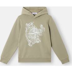 Stone Island Børnetøj Stone Island Organic Cotton Fleece - Green