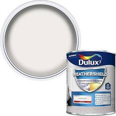 AkzoNobel Dulux Weather Shield Exterior High Gloss Paint 750 ml Pure Brilliant White 0.75L