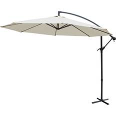 Offset Round Parasol Ø300cm Hardelot Off-White 295x295x250 cm