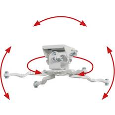Projektorfästen B-Tech System 2 Universal Projector Deckenmontage mit Mikroeinstellung