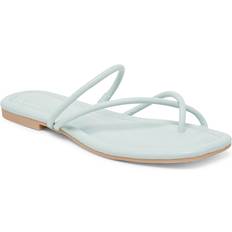 Dolce Vita Leanna Strappy Flat Sandals - Aqua Stella