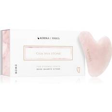 Korika Gua Sha Quartz Stone Massagehjälpmedel för Ansikte Pink 1 st
