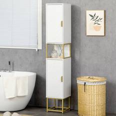 White Tall Bathroom Cabinets Fairmont Park Paulikens (U004732251)