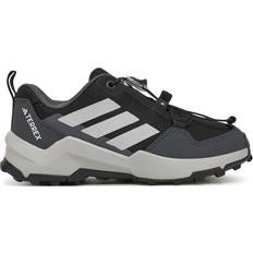 adidas Terrex Kid's Ax4S Speed Lacing Multisportsko Børn - Basalgrå/Sort/Hvid