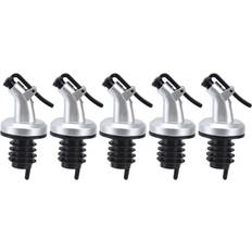 Tomtop Jms 5 Pcs Bottle Spout Leak Proof Safe Wine Bottle Stopper Oil- & Vinegar Dispenser