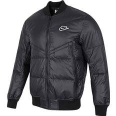 Nike Puffer Bomber Jacket - Black