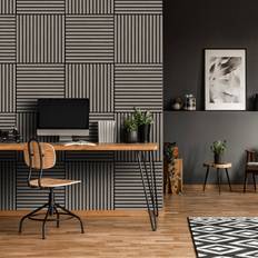 Sheet Materials Liberty Light Grey Elevation Acoustic Wall Panelling 600x600mm