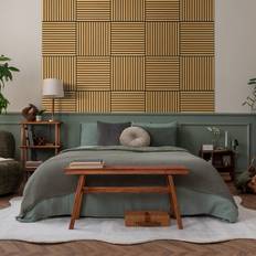 Acoustic Panels Liberty Golden Oak Elevation Acoustic Wall Panelling 600x600mm