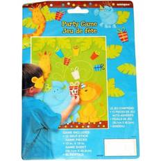 Unique Party Safari Animals Game One Size Black