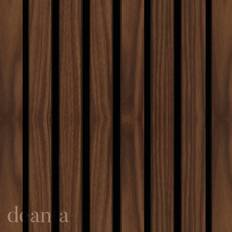 Immerse Acoustic Walnut Plus Slat Wall Panelling