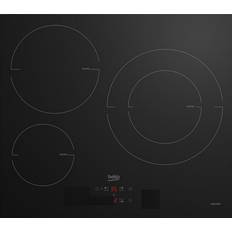 Placa De Inducción 60cm 3 Fuegos 7200w Negra HII63405MT