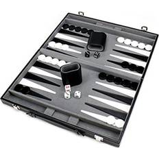 Konnwei Portable Backgammon Set Travel Chess Games