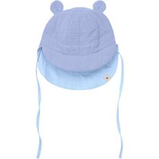M Solhattar Barnkläder Huttelihut Summer Hat Ears Muslin Solhatt - Quiet Harbor