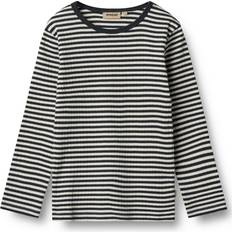 T-shirts på tilbud Wheat Organic Stig Bluse - Navy