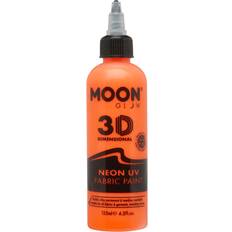 Orange Textile Paint Smiffys Moon Creations UV Neon Tekstilfarge 125 ml Oransje