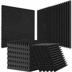 VEVOR Acoustic Foam Panels 50 Pack 12 x 12 x 2 in